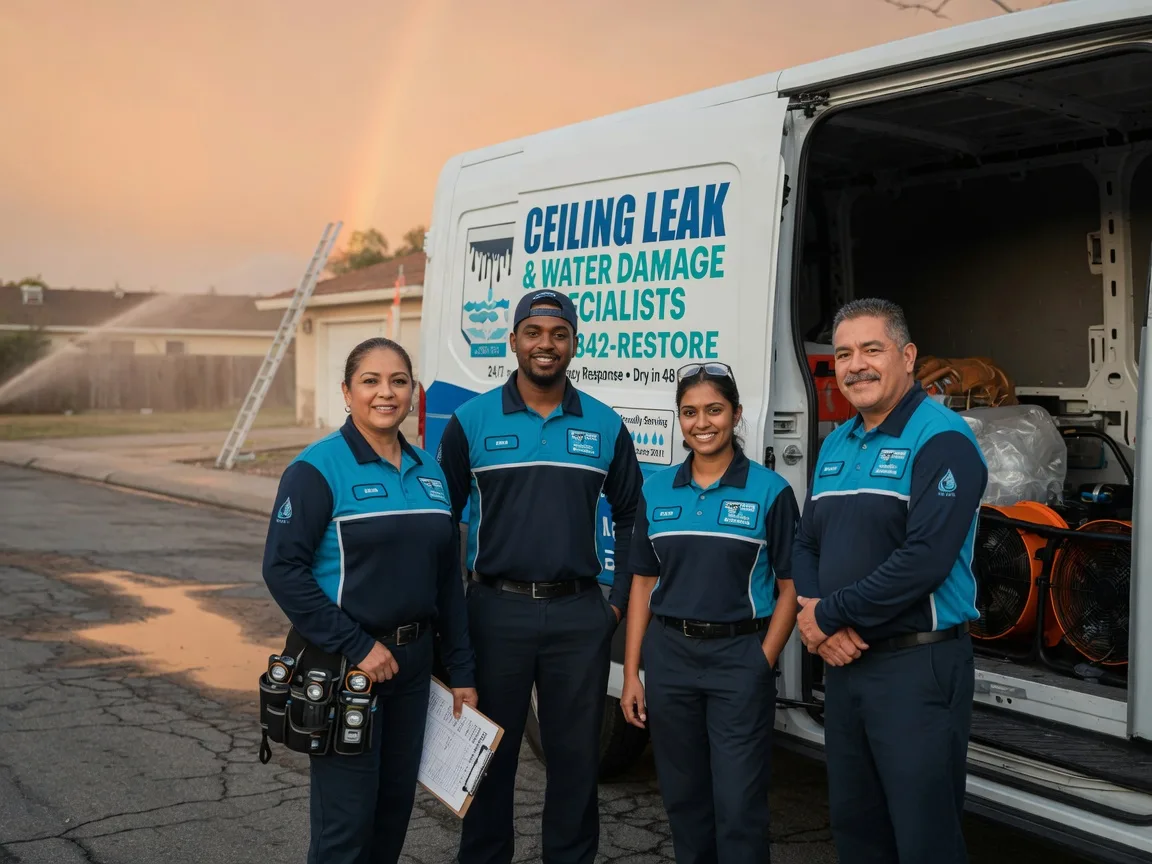 Ceiling Leak Cleanup company in Reidsville, GA