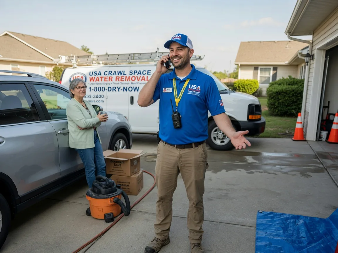 Crawl Space Water Removal Reidsville, GA FAQs